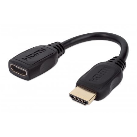 Manhattan HDMI with Ethernet Extension - High-Speed Connectivity for Enhanced Performance | Order Now! (Model: 354523)